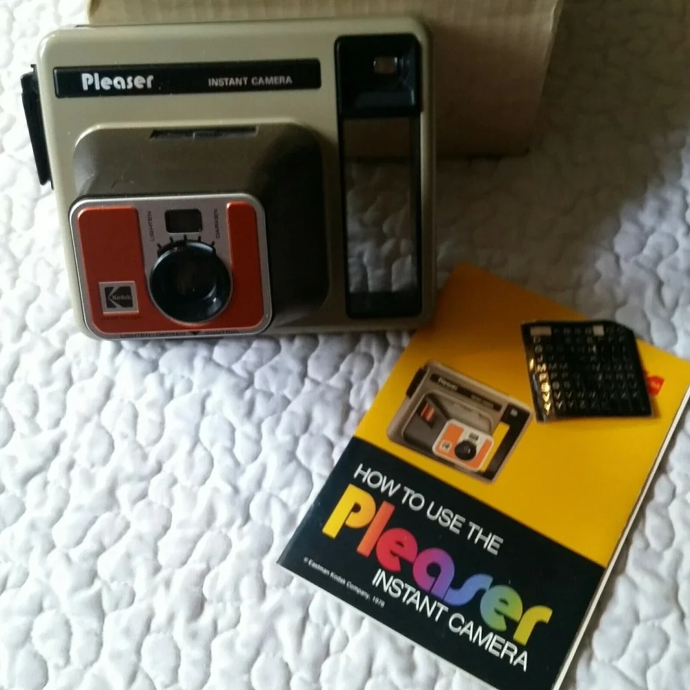 Vintage Kodak Pleaser Instant Camera Photography Retro Pictures Booklet Stickers